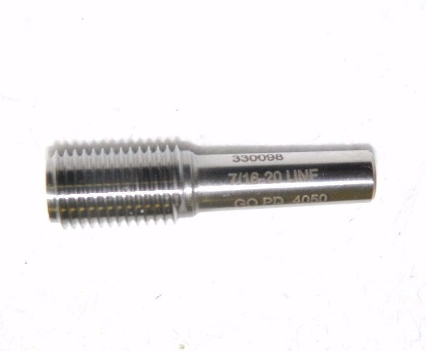 GF Gage Single End Plug Thread Go Gage 7/16"-20 UNF W043720GK