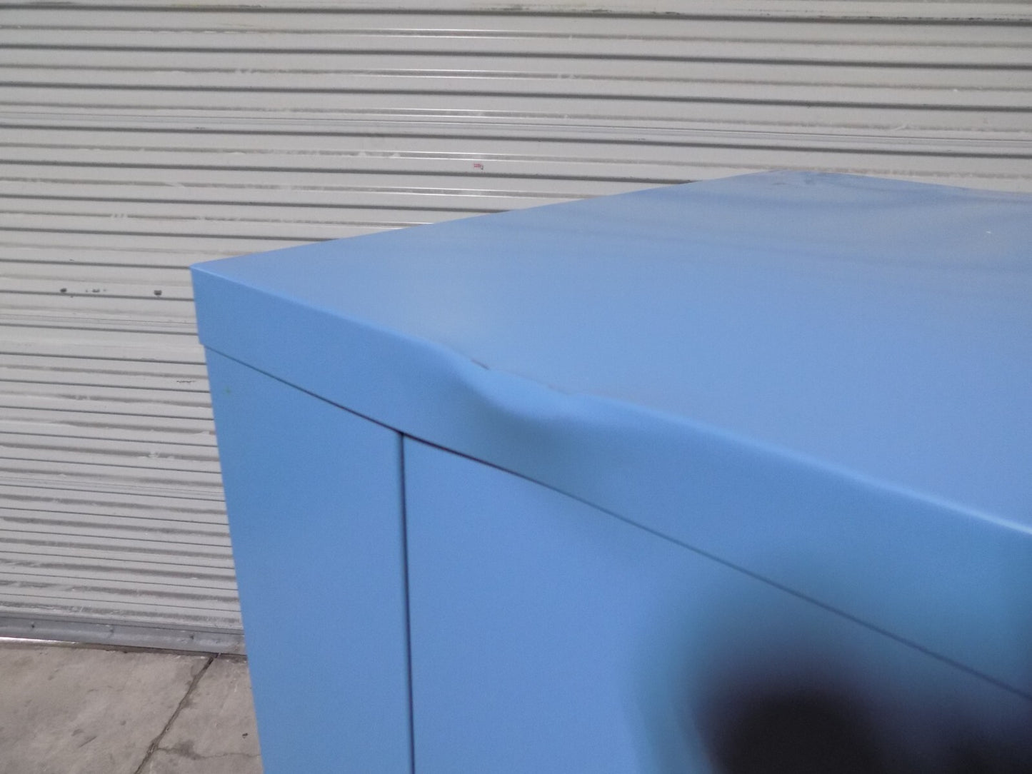 Lista Modular Storage Cabinet 11 Drawer 59" x 28" x 28" Steel Blue DAMAGED