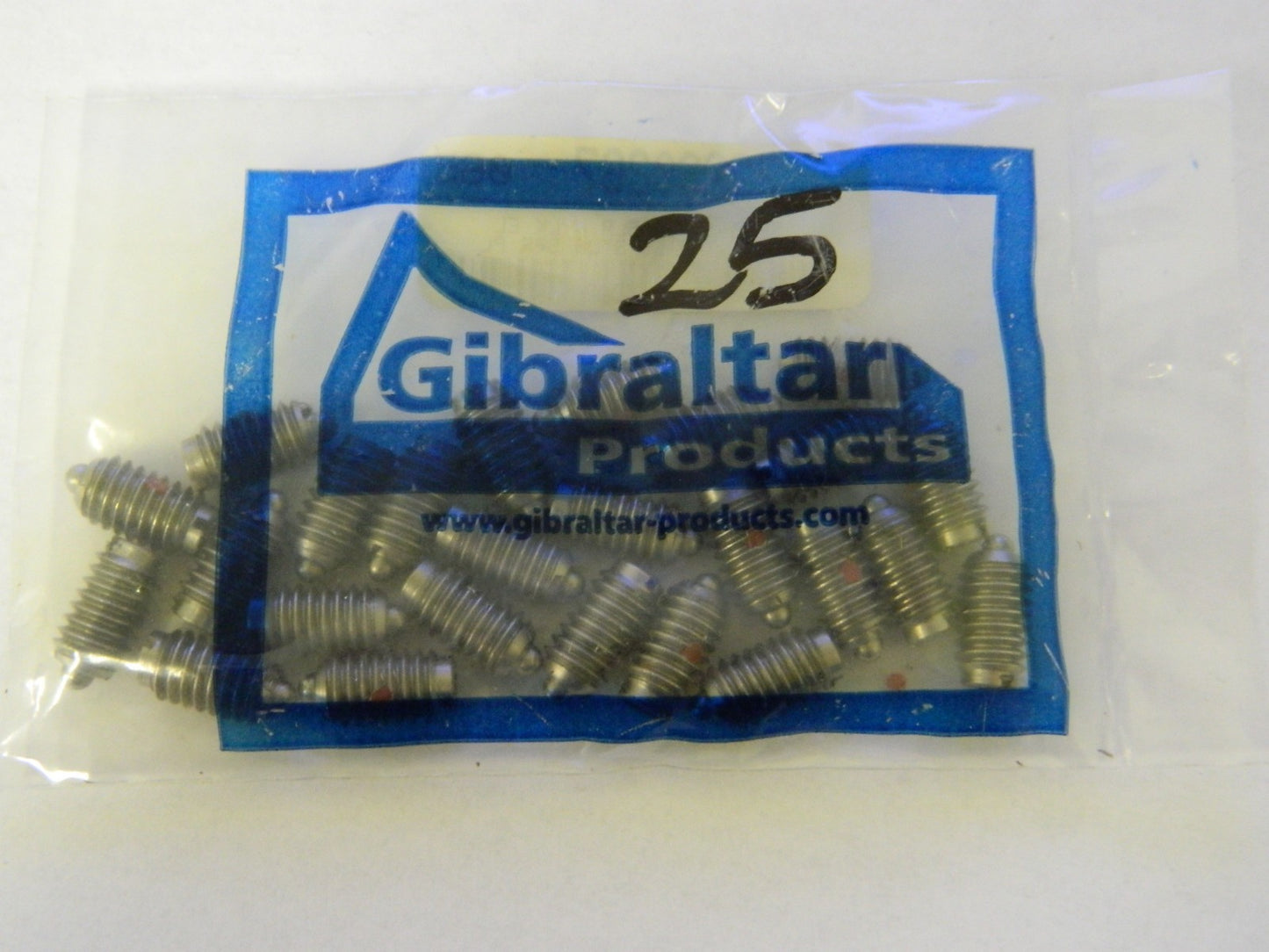 Gibraltar Threaded Spring Plungers 5/16"-18 x 9/16" Qty. 25 73260267