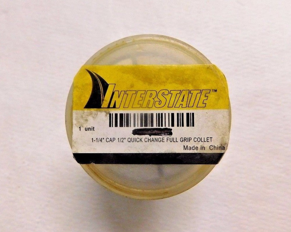 Interstate Quick Change Full Grip Collet 1/2" 1-1/4" Series 08605610
