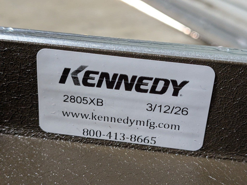 Kennedy 5 Drawer Tool Box Chest 29 x 20 x 16 Steel Brown 2805XB Scratch N Dent