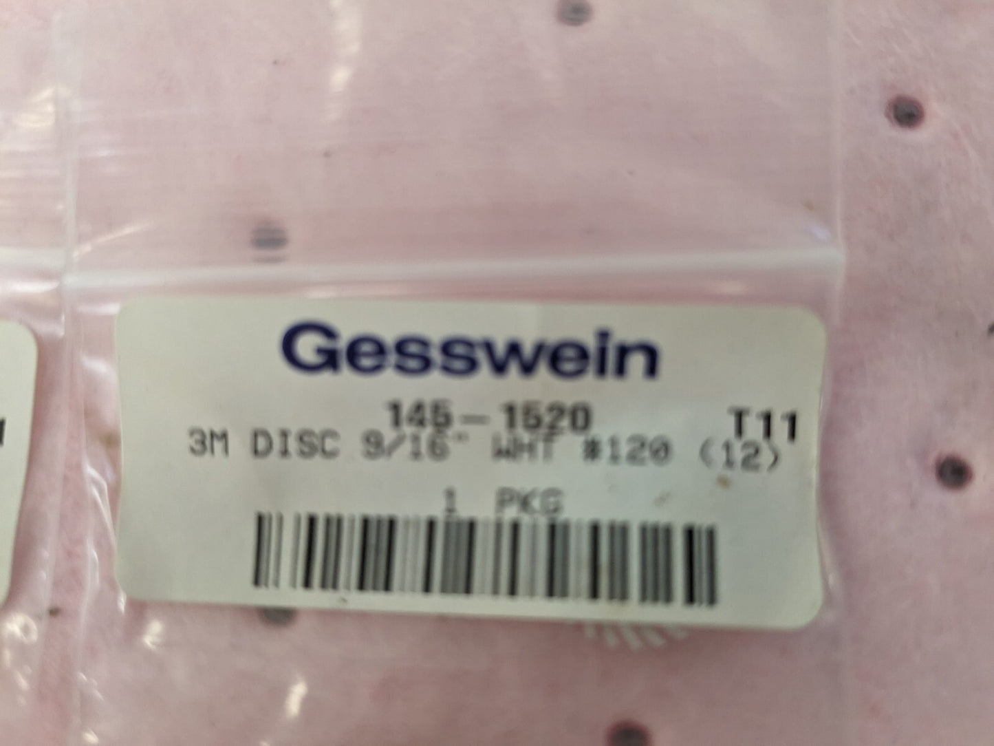 3M Radial Bristle Discs 9/16" Pkg of 24 145-1520