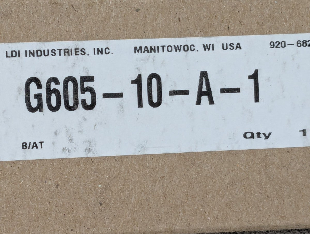 LDI Closed Circuit Liquid Level Sight Gauge 1/2-20 Thread G605-10-A-1 INCOMPLETE