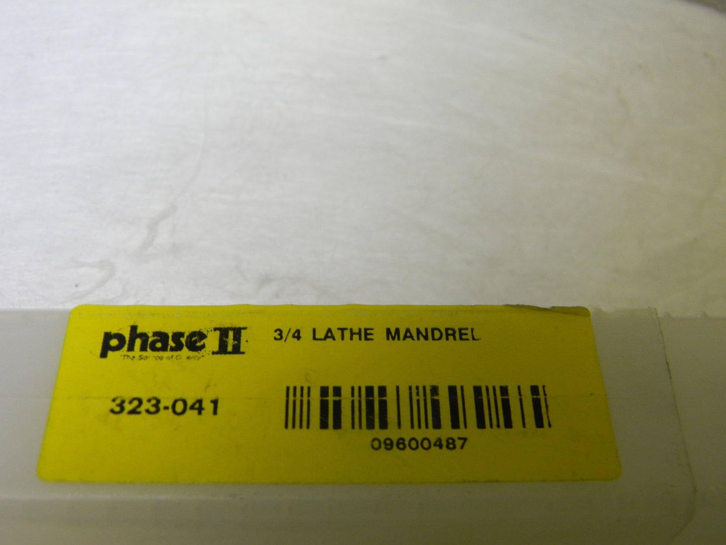Phase II Standard Lathe Mandrel 3/4 Face Diameter x 6 OAL Qty 6 323-041
