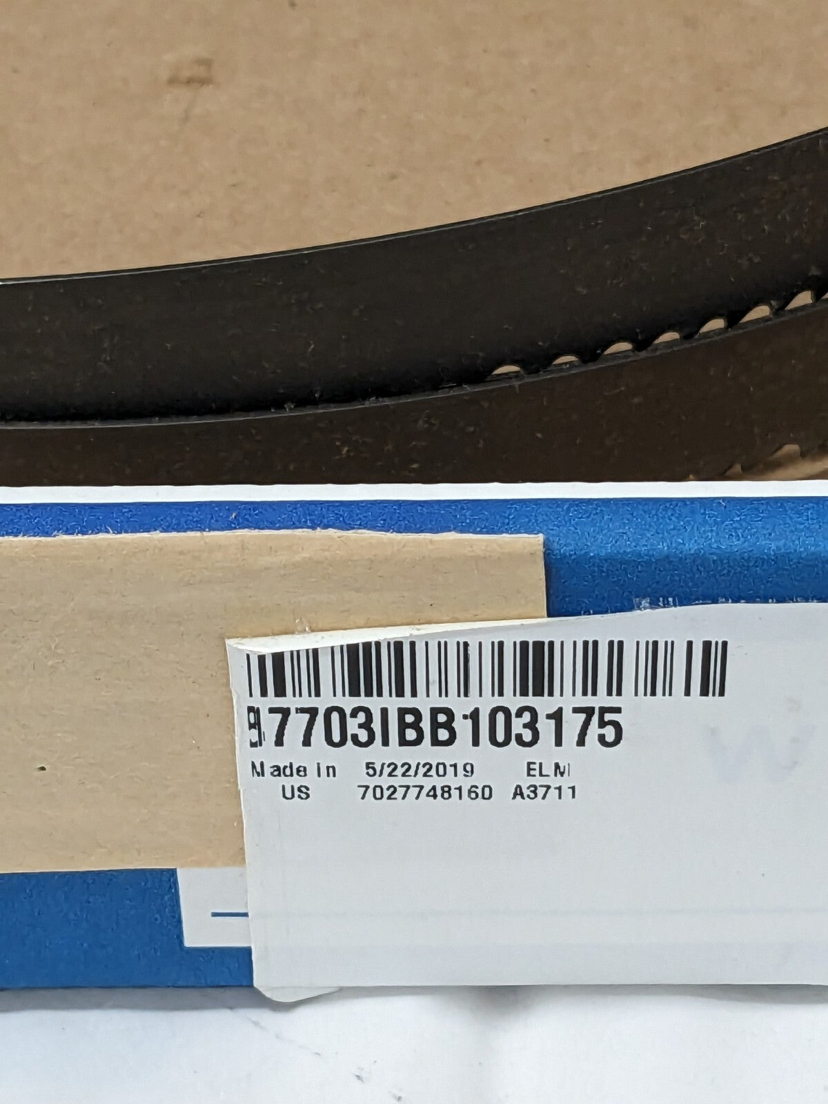 Irwin Welded Bandsaw Blade: 10' 5" L x 3/4" W x 4 to 6 TPI 87703I