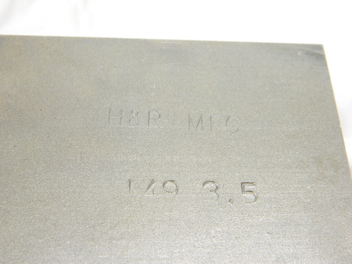 H&R Soft Lathe Chuck Jaw: Serrated 1-1/2 OAW, 3-1/2 OAL Qty 2 HR-149-3.5