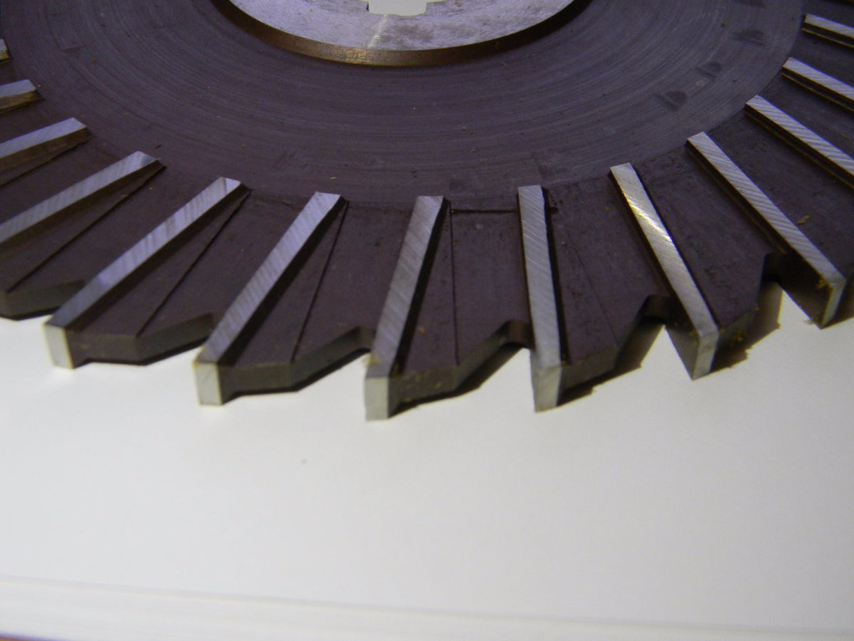 F&D Tool Co. Side Milling Cutter 7" x 1/4" x 1-1/4" HSS 10918-A5708