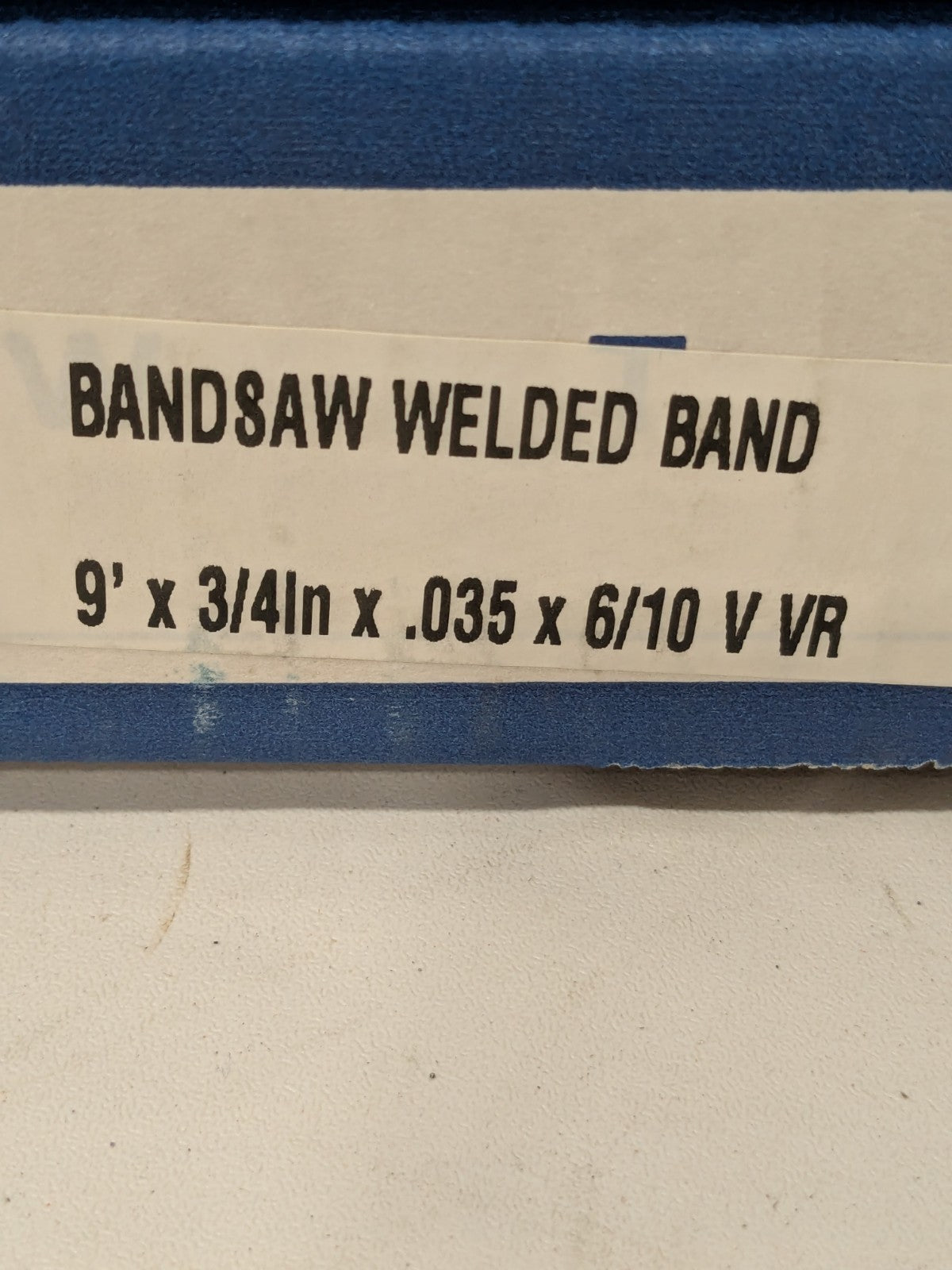 Irwin Welded Bandsaw Blade: 9' Long x 3/4" Wide x 6 to 10 TPI 88591IBB92745
