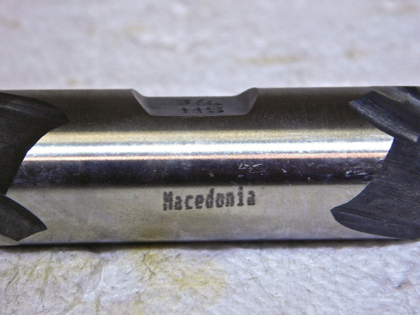 Interstate HSS Sq Dbl End Mill 3/4 Dia 1-5/16 LOC 3/4 Shank 5 OAL 01700483