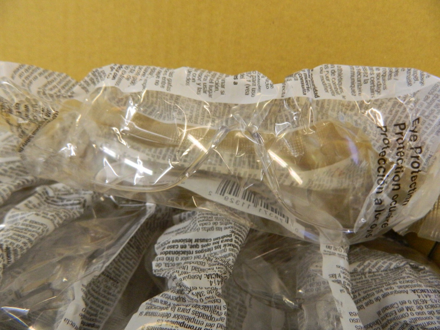 3M Safety Glass:qty 10 Anti-Fog & Scratch-Resistant UV Protection 7100112434