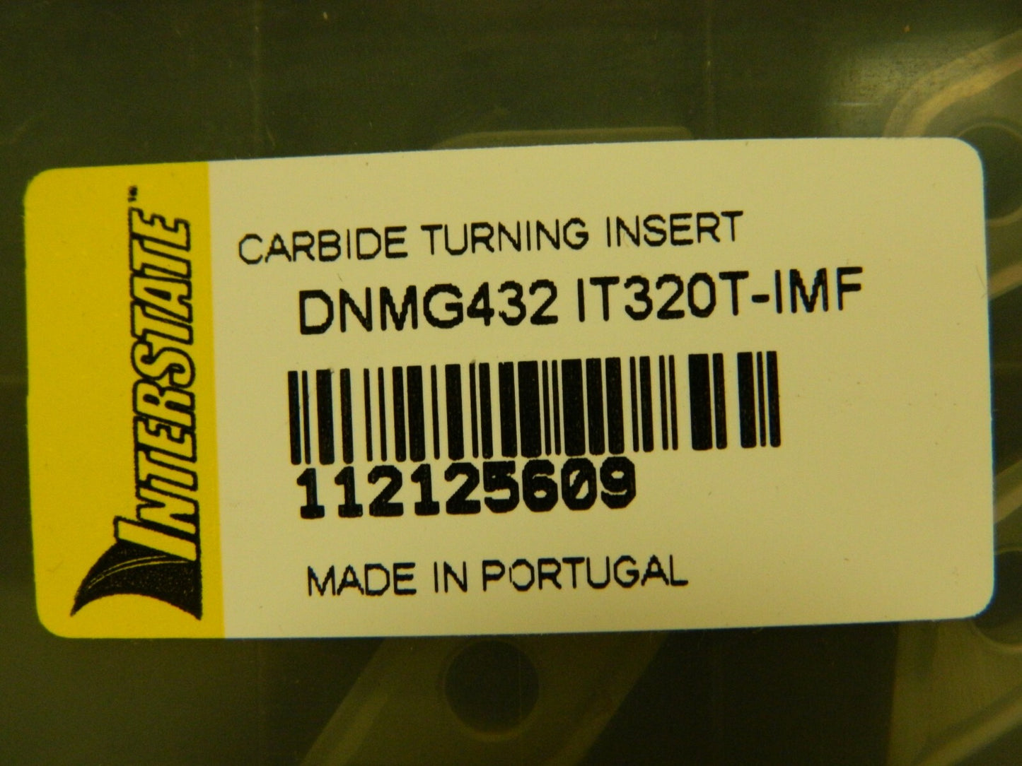 Interstate Carbide Turning Insert DNMG432 IMF IT320T Grade Qty 7 112125609
