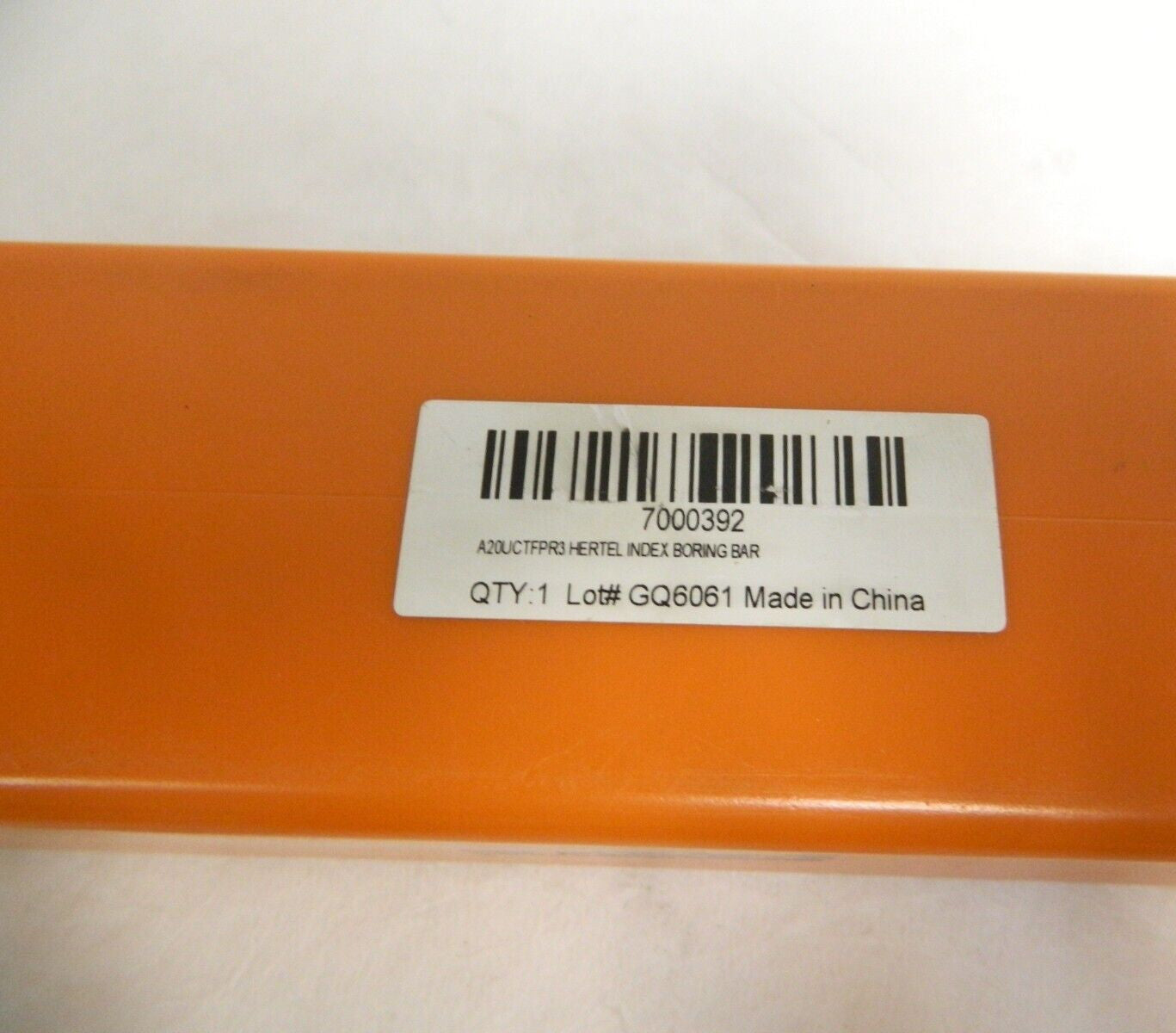 Hertel 1.47 Min Bore 3-3/4 Max Depth A20UCTFPR3 Indexable Boring Bar 7000392