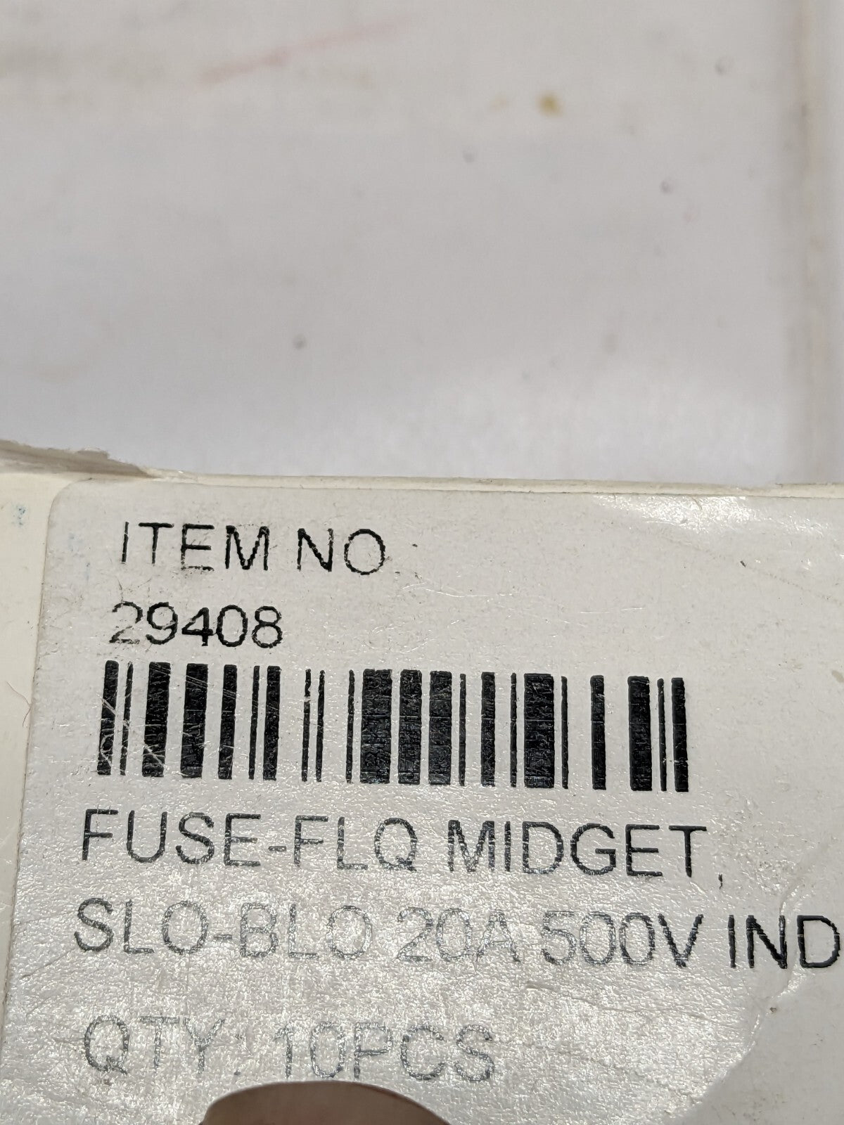 Cartridge Time Delay Fuse: 20 A, 1-1/2 OAL, 13/32 Dia Qty 8 BD-29408