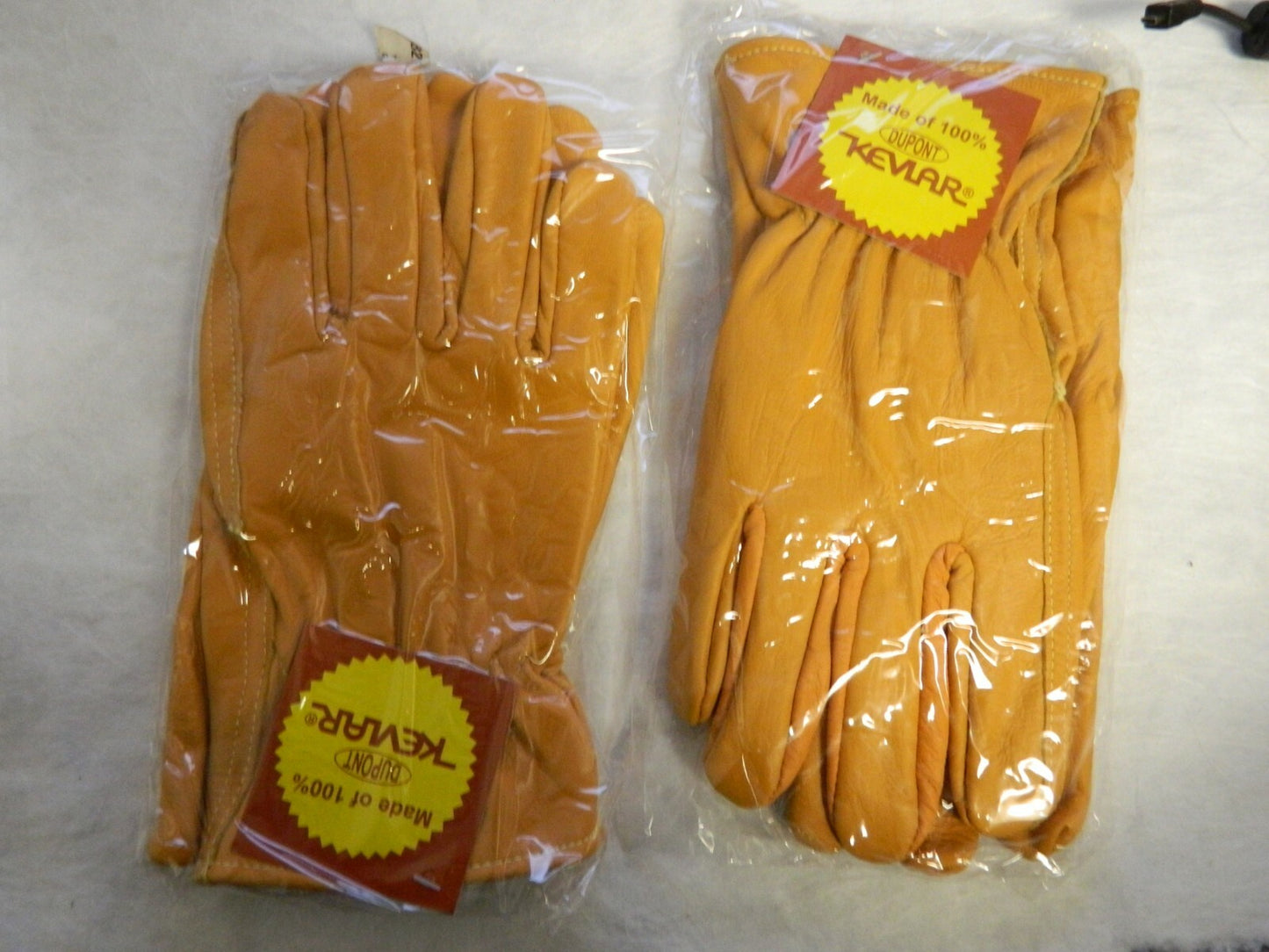 Dupont PIP Size M (8) Grain Goatskin General Protection Work Gloves QTY 2 Pairs
