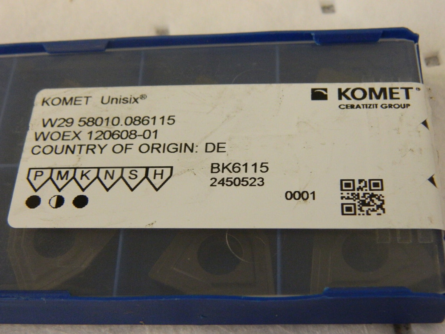 WOEX 120608-01 qty 10 BK6115