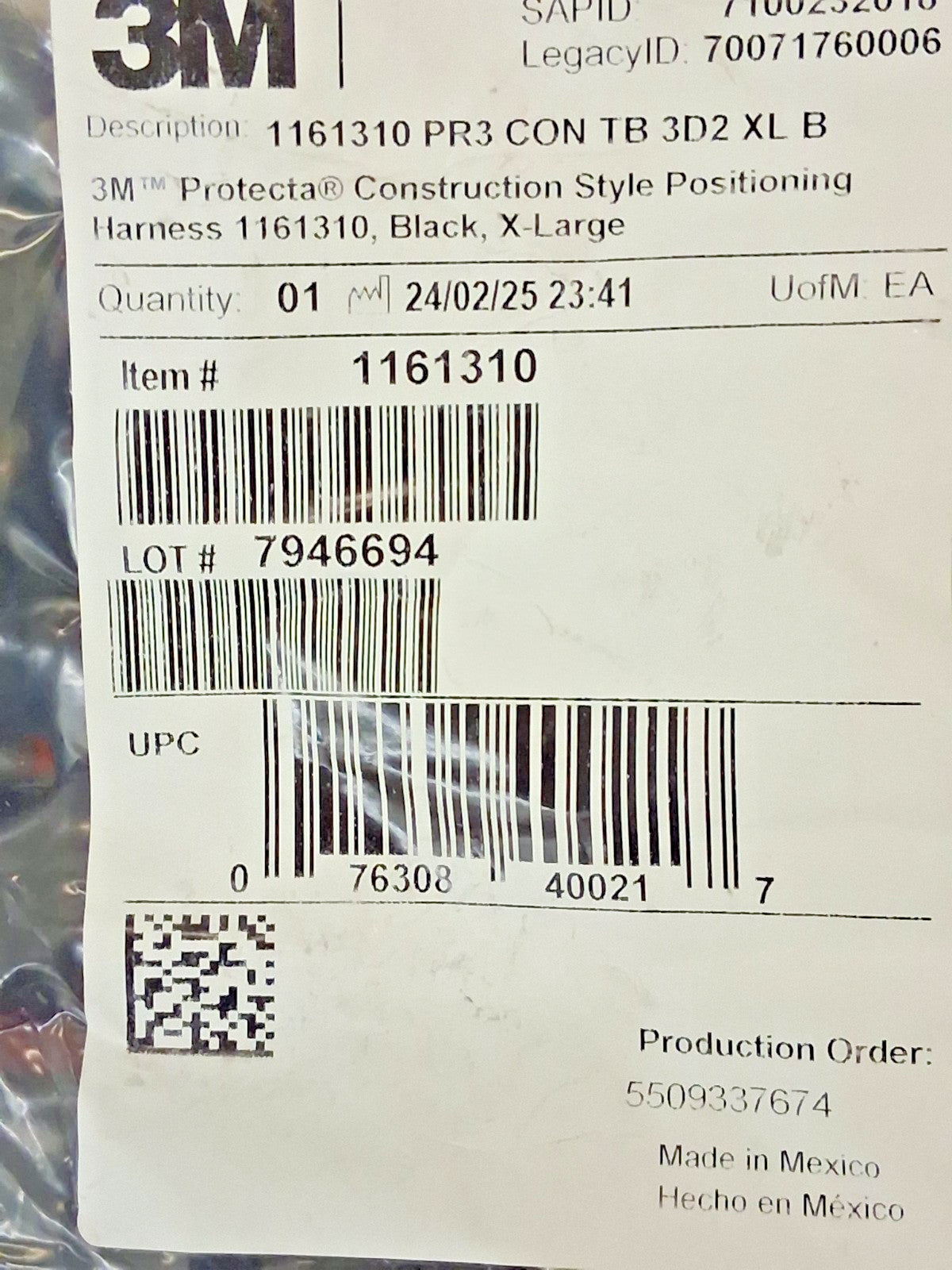 DBI-SALA Fall Protection Harnesses 7100259332