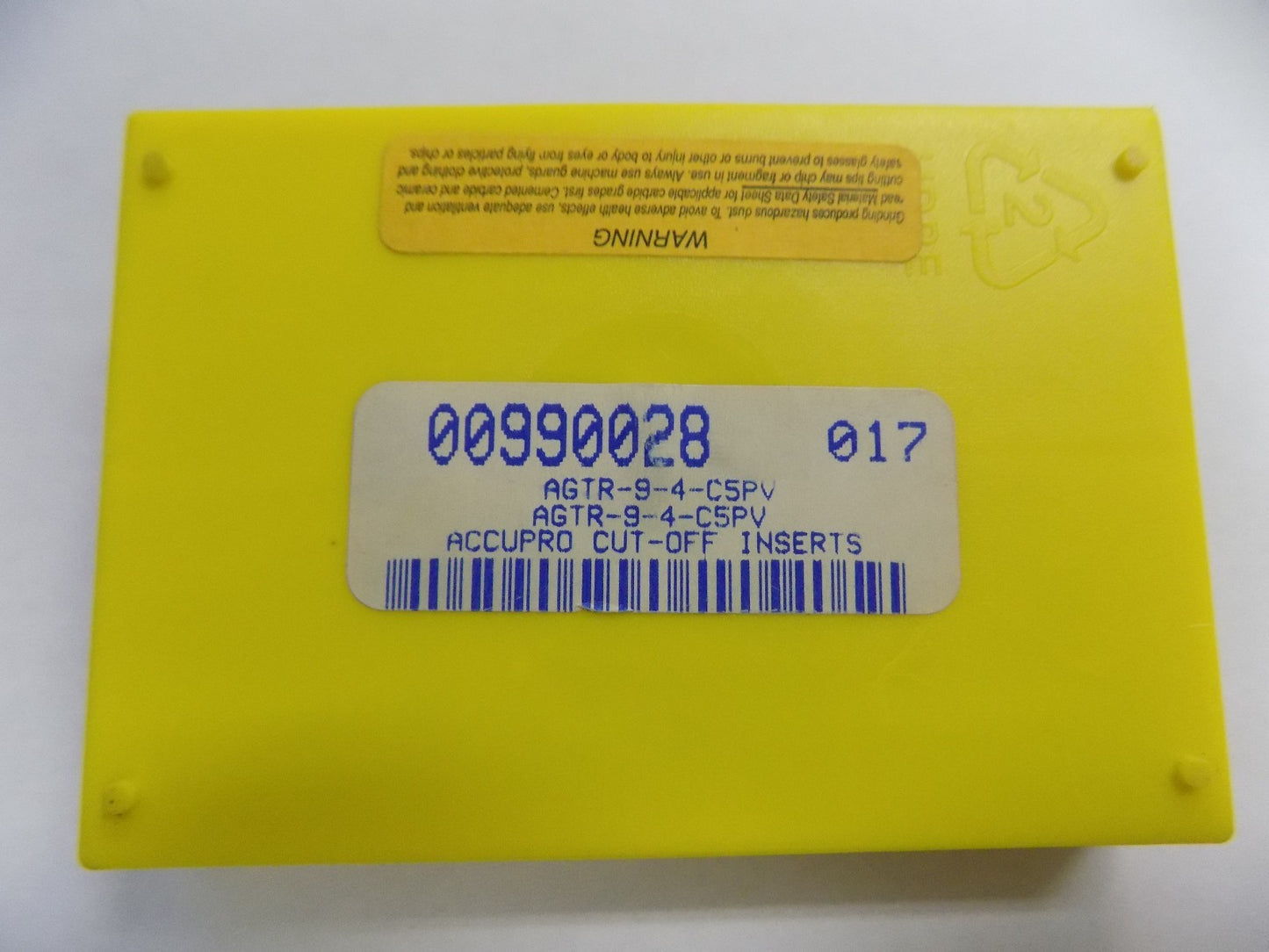 Accupro Cut Off Inserts Qty 8 Agtr-9-4-C5pv