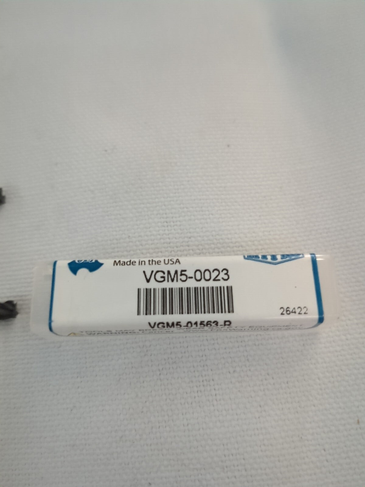OSG Square End Mills 2pk: 5/32" Dia, 15/32" LOC, 5 Fl solid carbide VGM5-0023