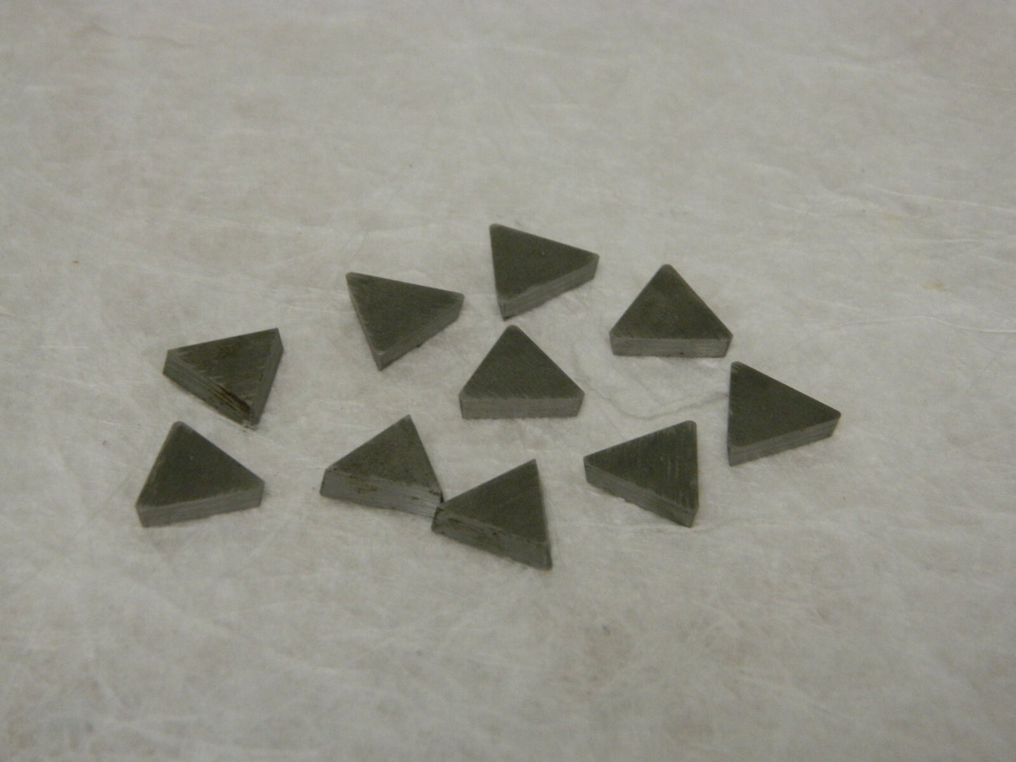 Turning Insert TPG322 60° 1/8" Thick 1/32" Corner Radius QTY 10 633087