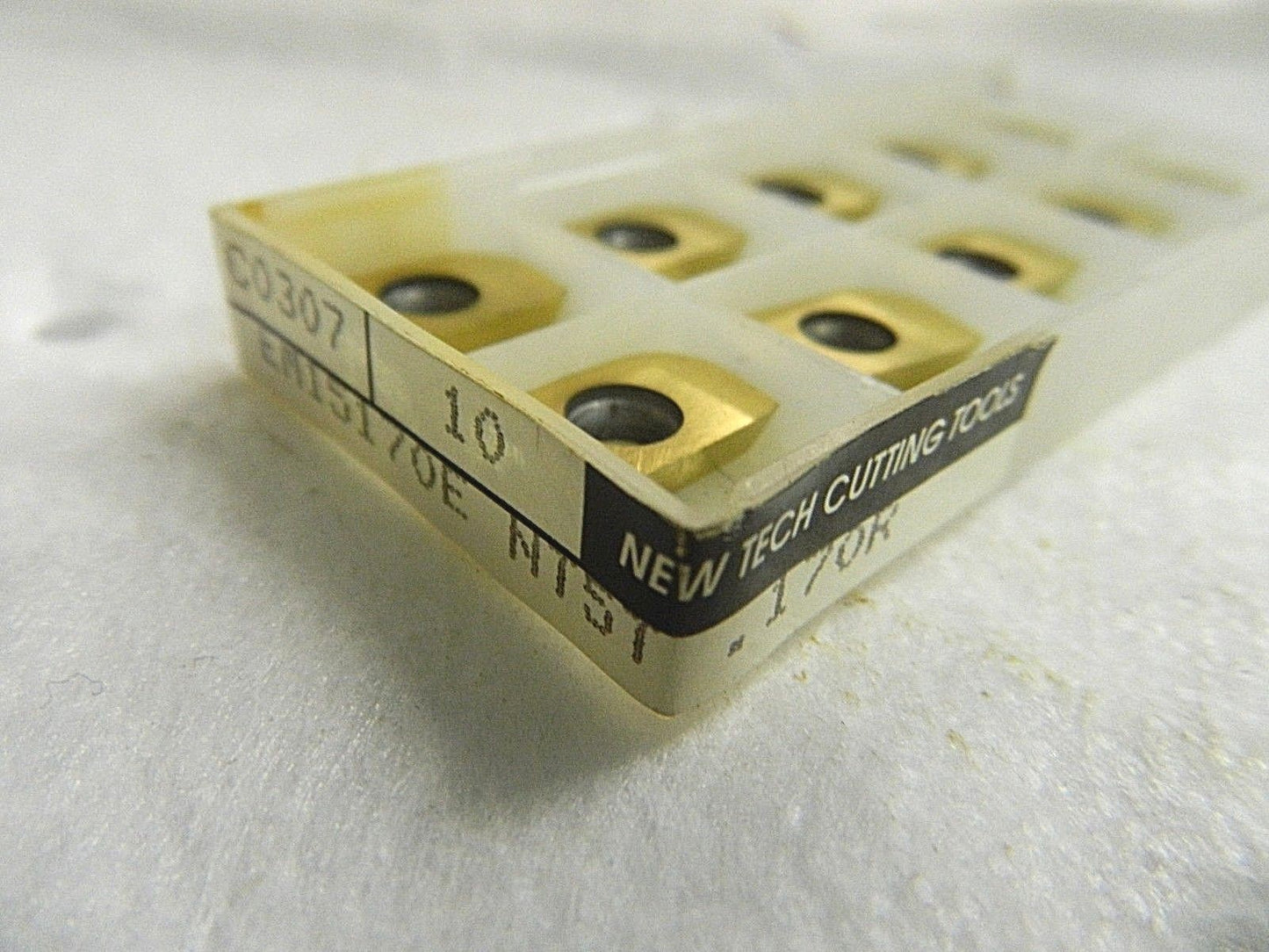 New Tech Cutting Tools Carbide Milling Inserts Grade ENT5T Qty 10 EM15170ENT5T