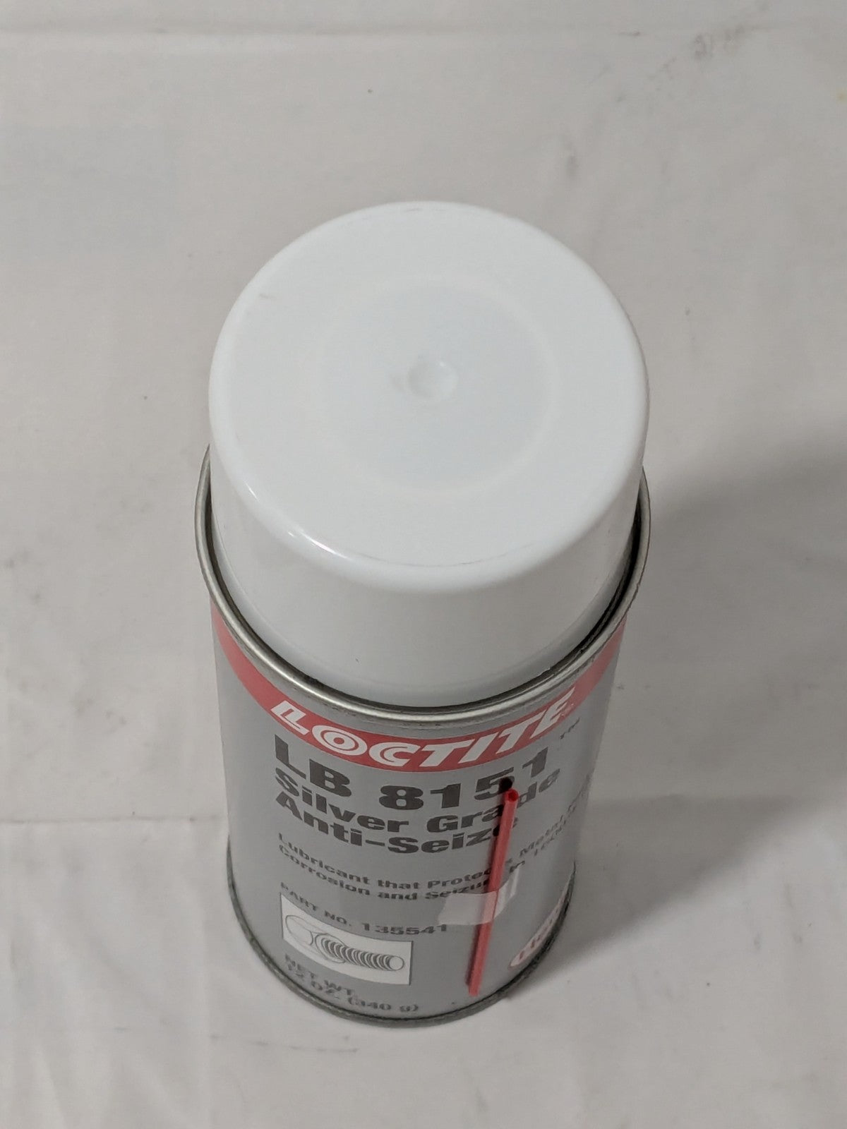 Loctite High Temperature Anti-Seize Lubricant: 12 oz Aerosol Can 135541