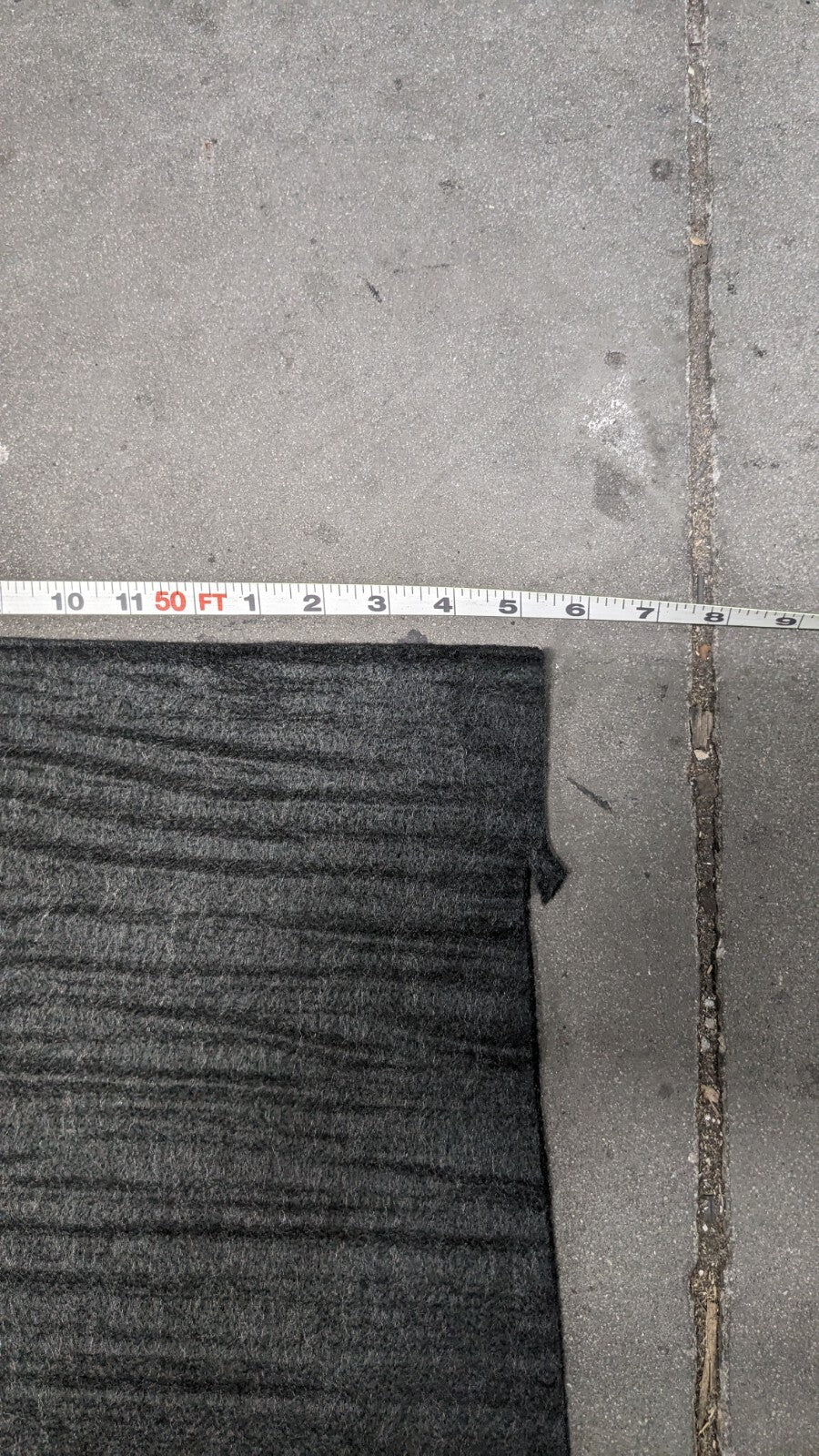 STEINER 4' Wide x 50 Long Carbon Fiber Welding Curtain Roll Black 316-48RF