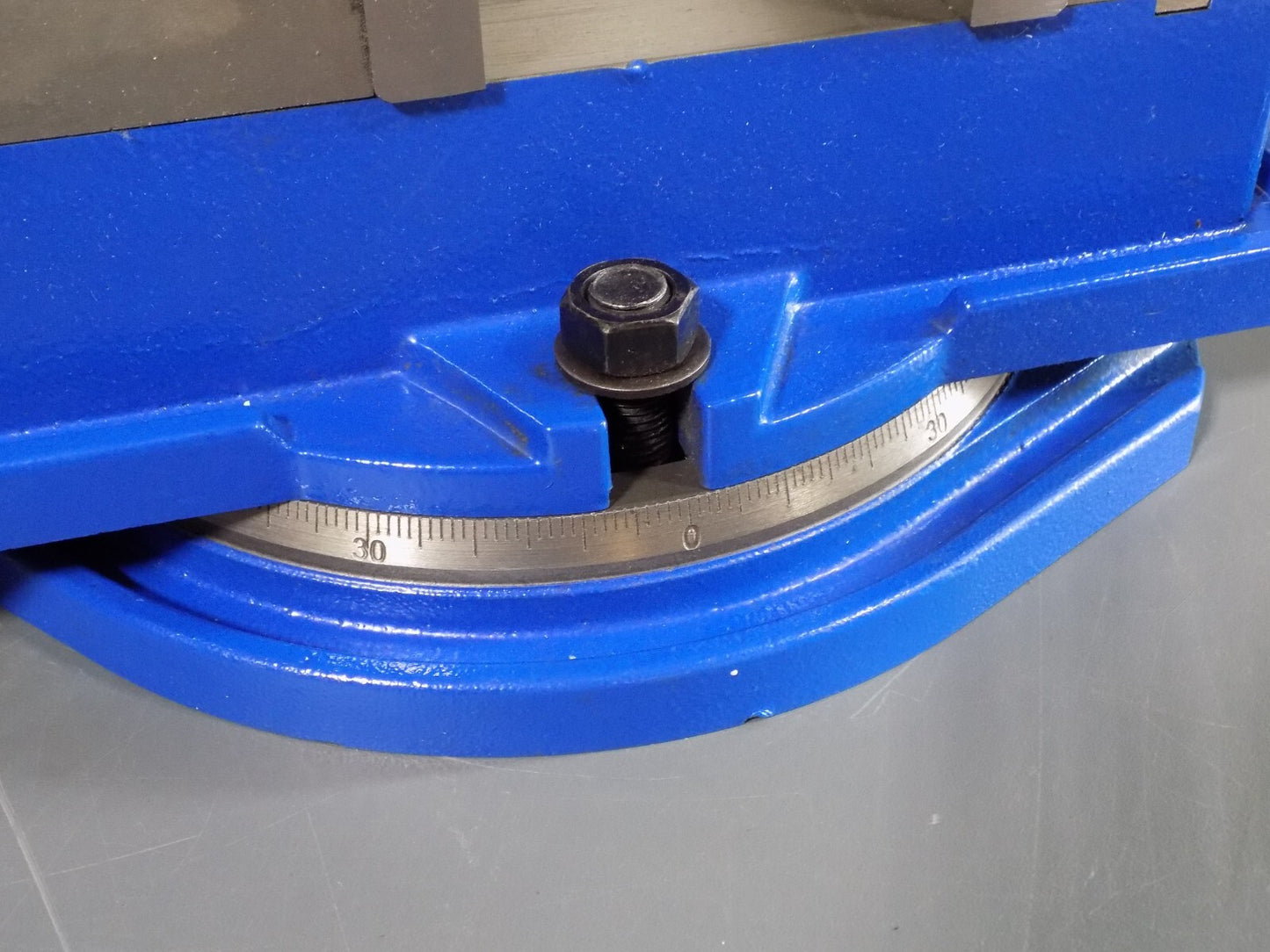 Manual Milling Macine Vise w/ Swivel Base 6" Jaw Width 7-1/2" Opening