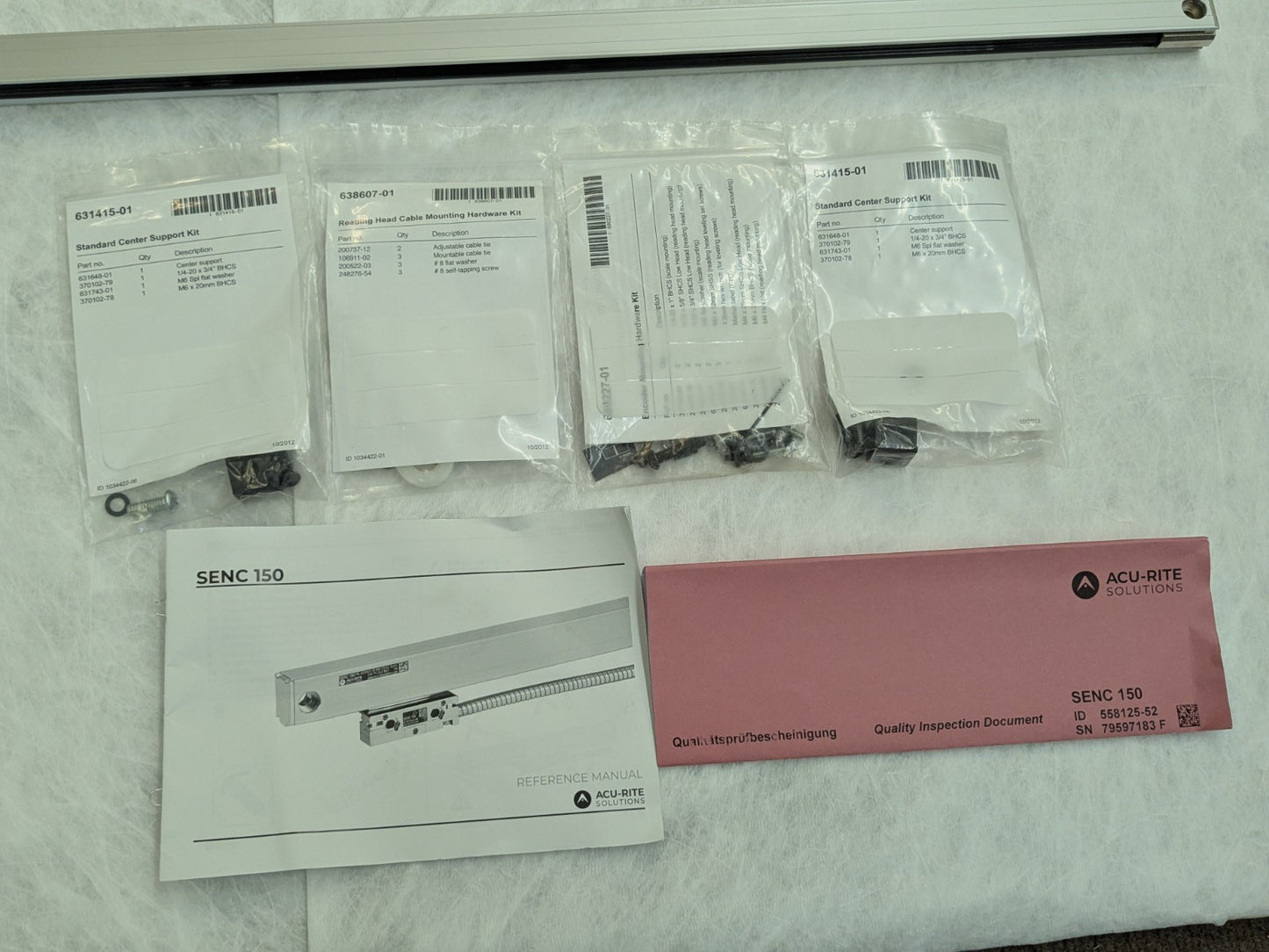 AcuRite Linear Scale for DRO 52"/1325mm Readable Length 5µm Res 558125-52