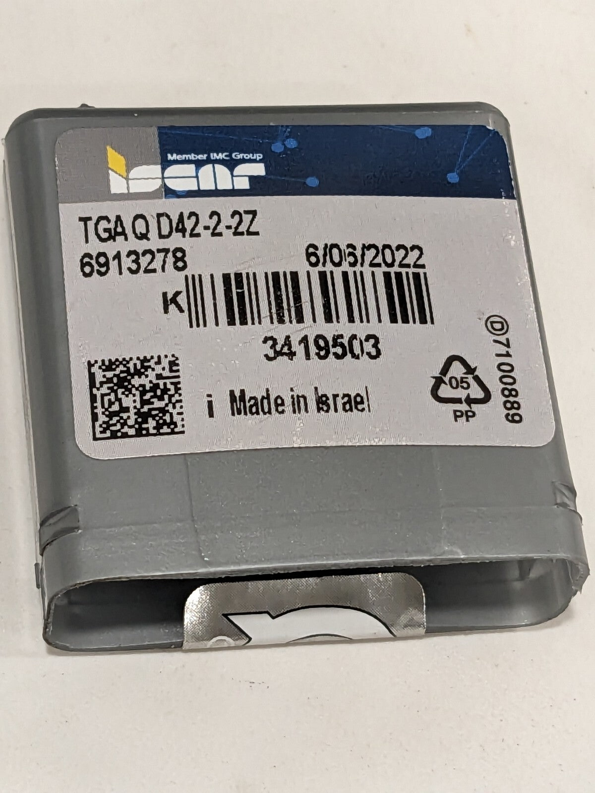 Iscar Tang Grip Holder TGAQ D42-2-2Z 3419503