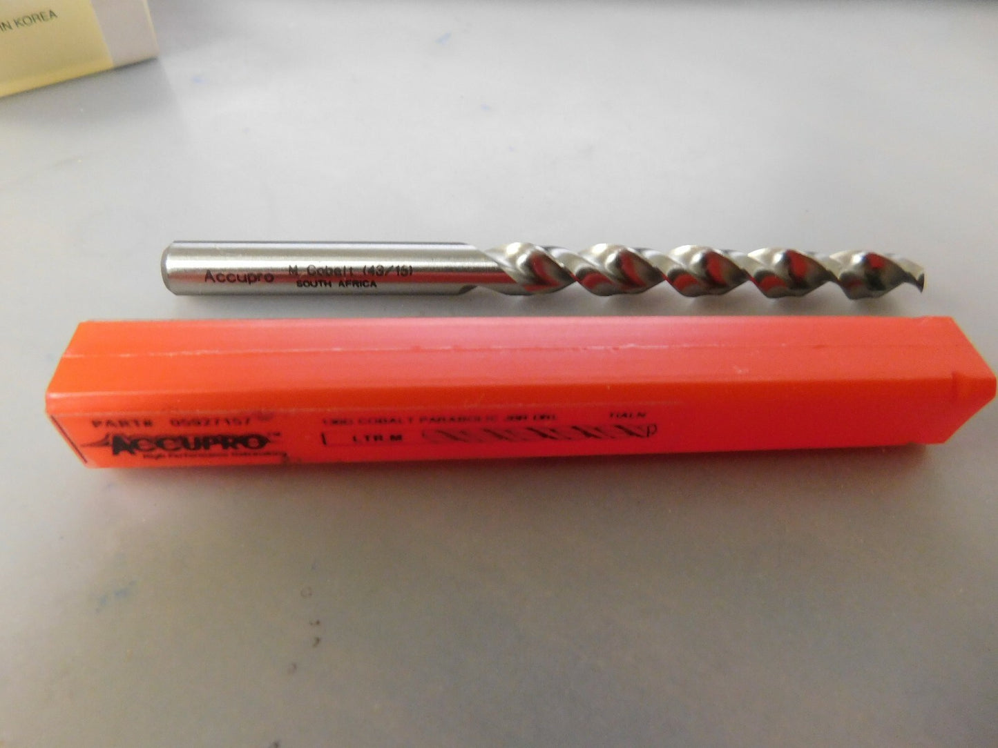 Accupro Letter M 130° Cobalt Jobber Drill QTY 2 05927157