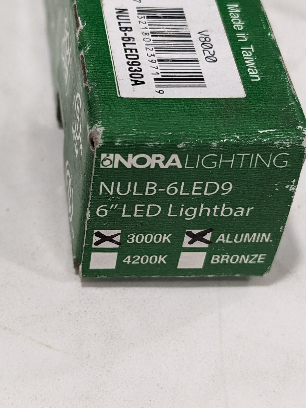 Nora 6 inch LED Lightbar Qty 2 NULB-6LED930A