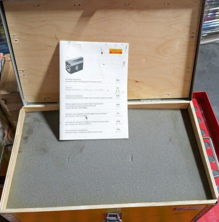 Sandvik Coromant Capto Manual Clamping Unit for Mazak Machines C6-TLI-MZ-H