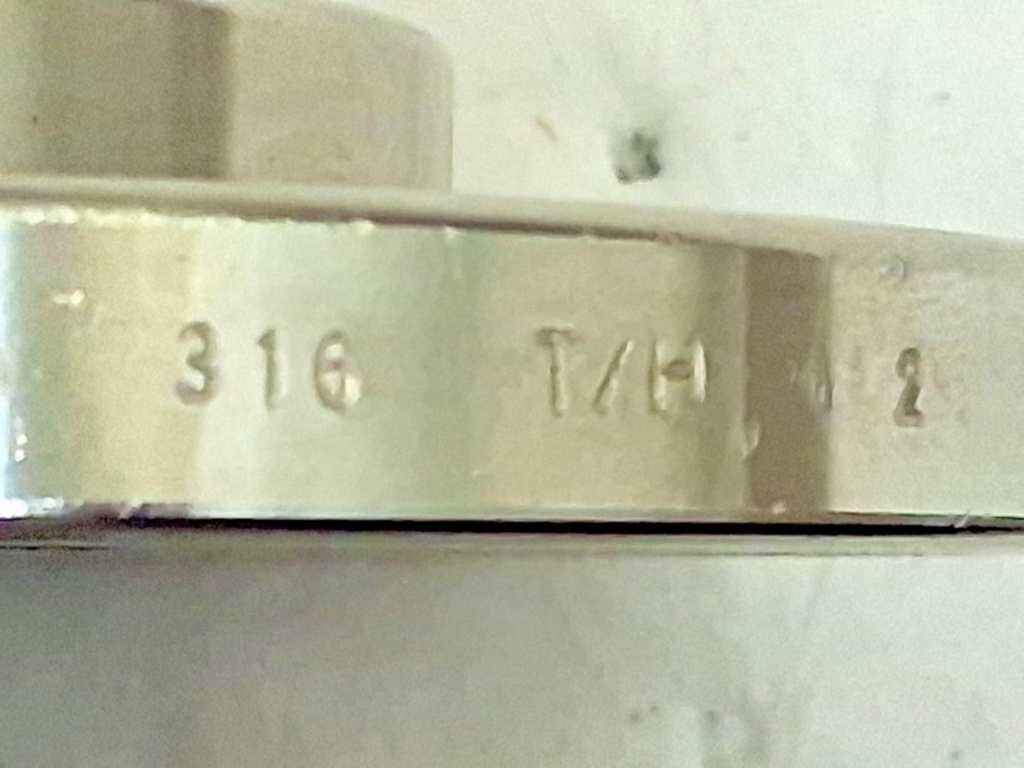 Pro Stainless Steel 4 Bolt Flange 150LB Cap T/H C8 Y1H