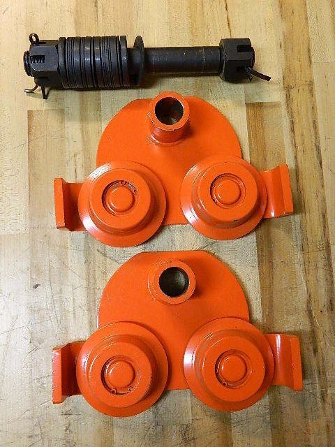 Precision Plain Ball Bearing Trolley 1 Ton Cap 2.5" - 5.5" Flange Width 89817522