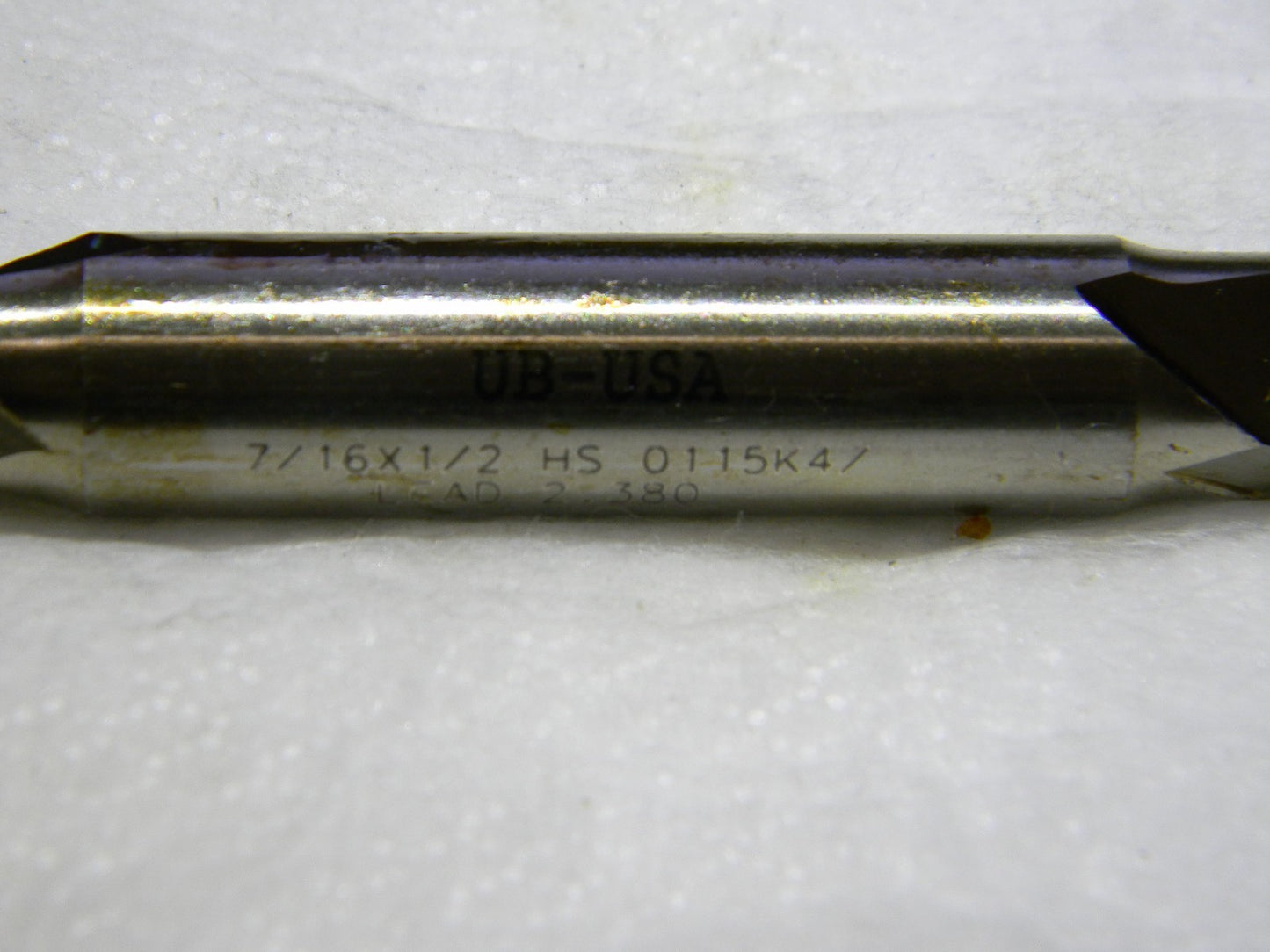 Union Butterfield 7/16" x 1/2" x 13/16" x 4-1/8" 2FL Double