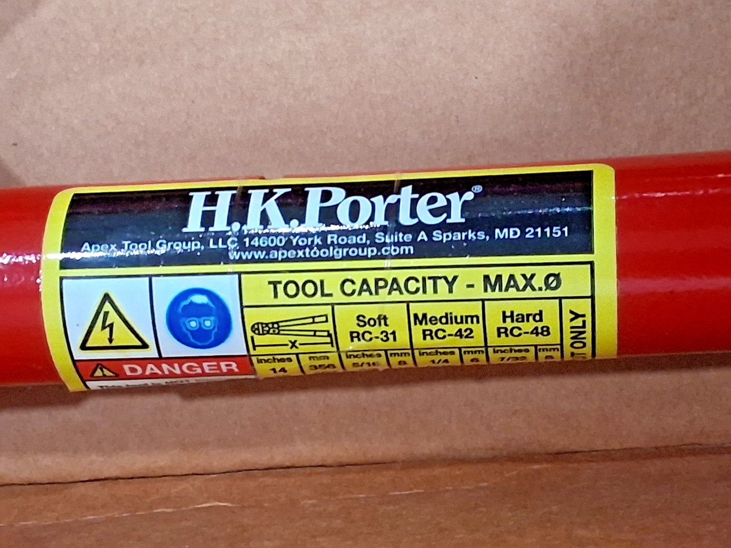 H.K. Porter Center Cut Cutter 36" Industrial Grade 0390MC
