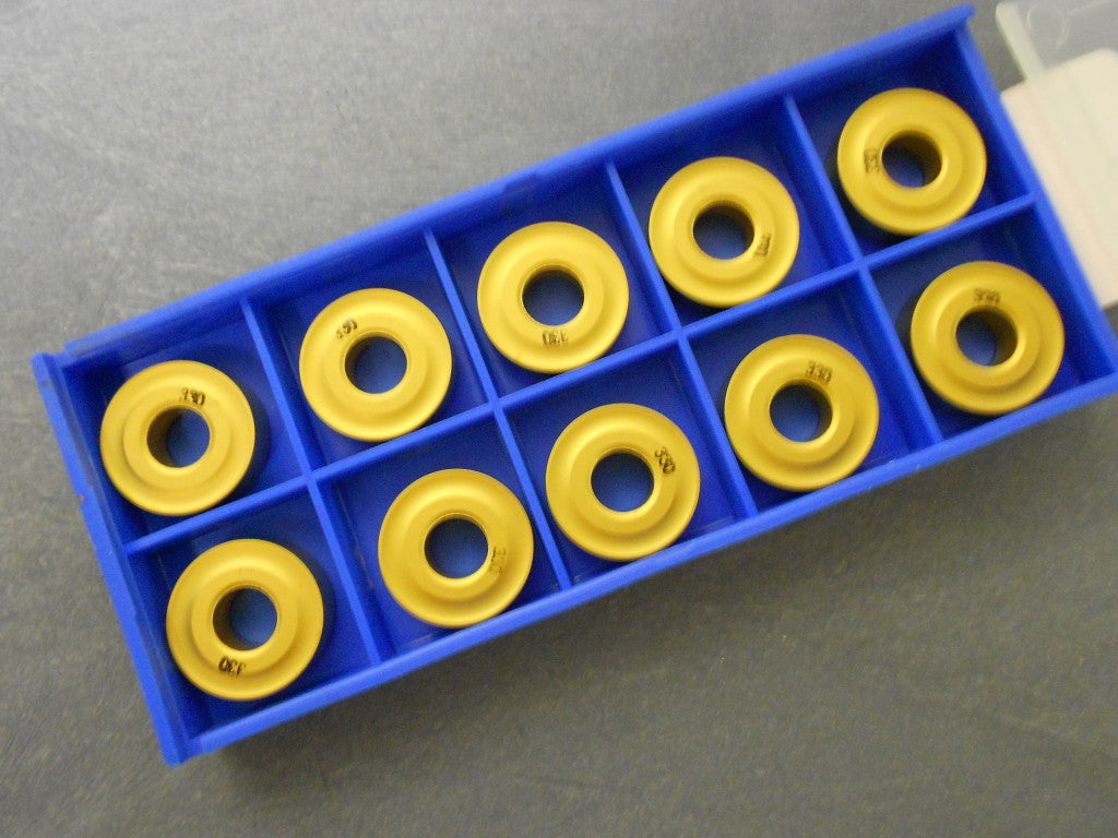 Korloy Rnmg64 330 Indexable Turning Inserts Tin Coated Box of 10