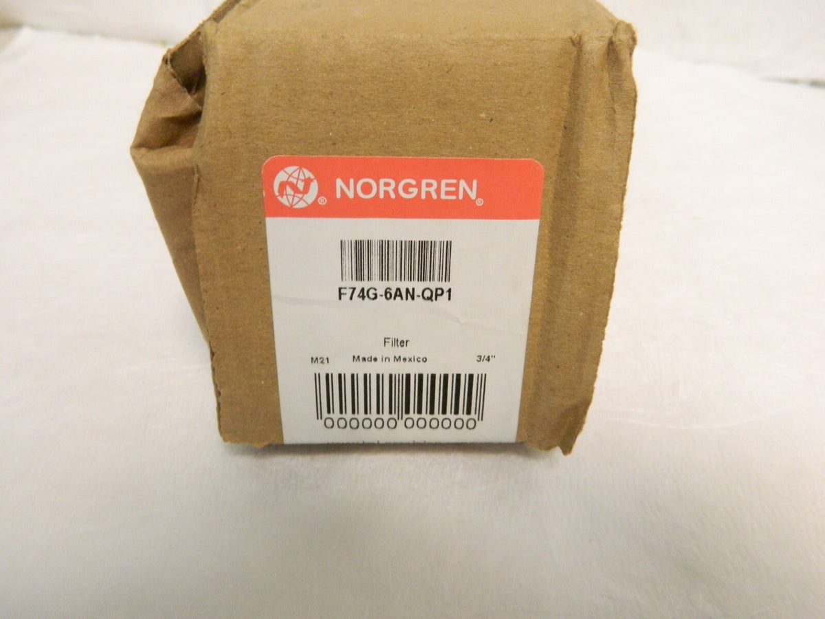 Norgren 3/4" Port 7.95" x 3.15" Standard Filter Polycarbonate Bowl F74G-6AN-QP1