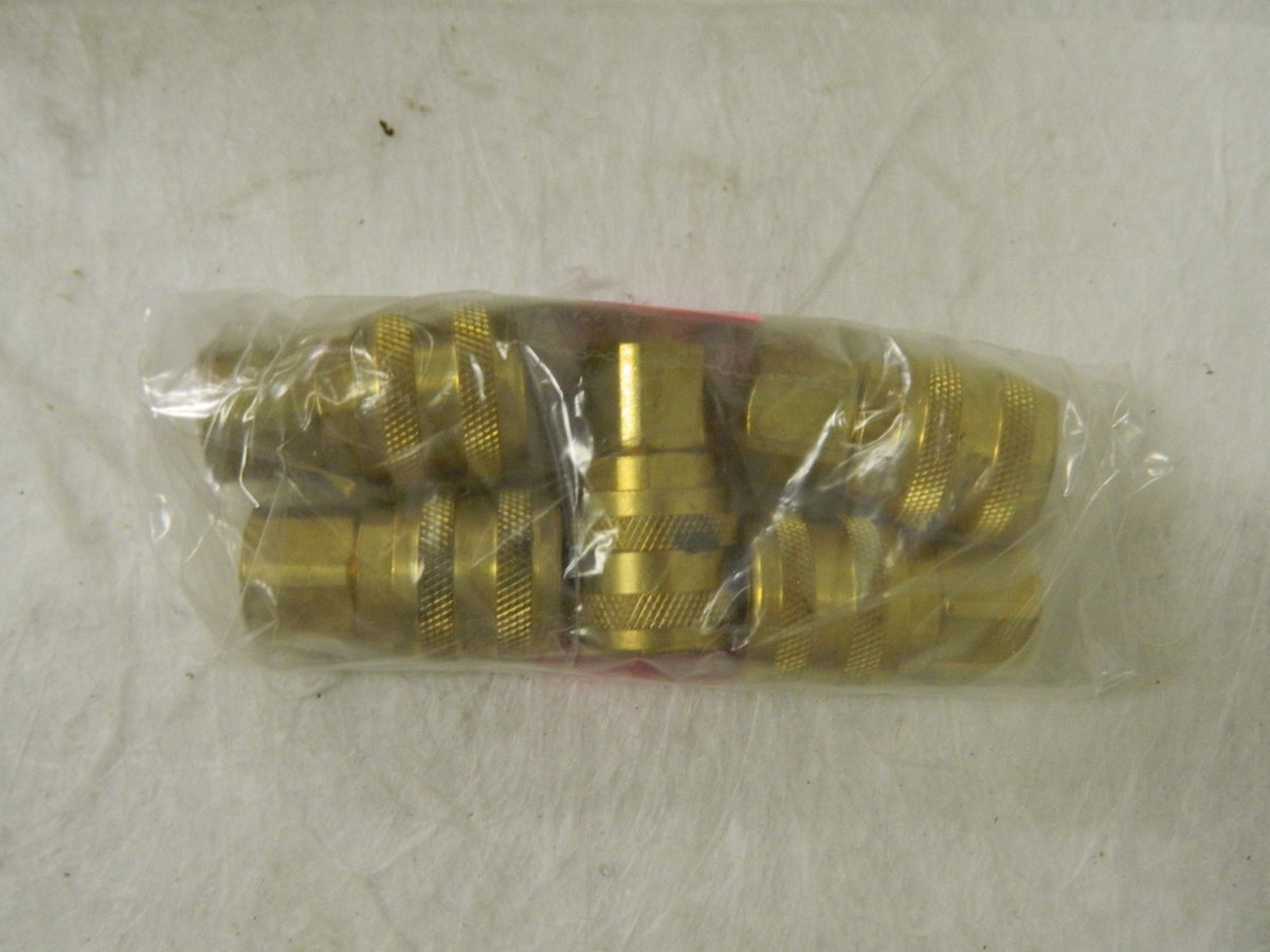 Jupiter Pneumatics Coupling Plug Set 5 Pc 1/4" Body 1/4 NPT 145 psi 2321572511JP