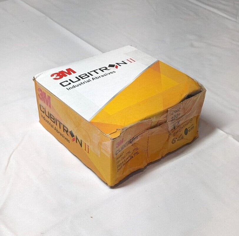 3M Hook & Loop Disc 5" Dia 320 Grit 7100145405 OPEN BOX