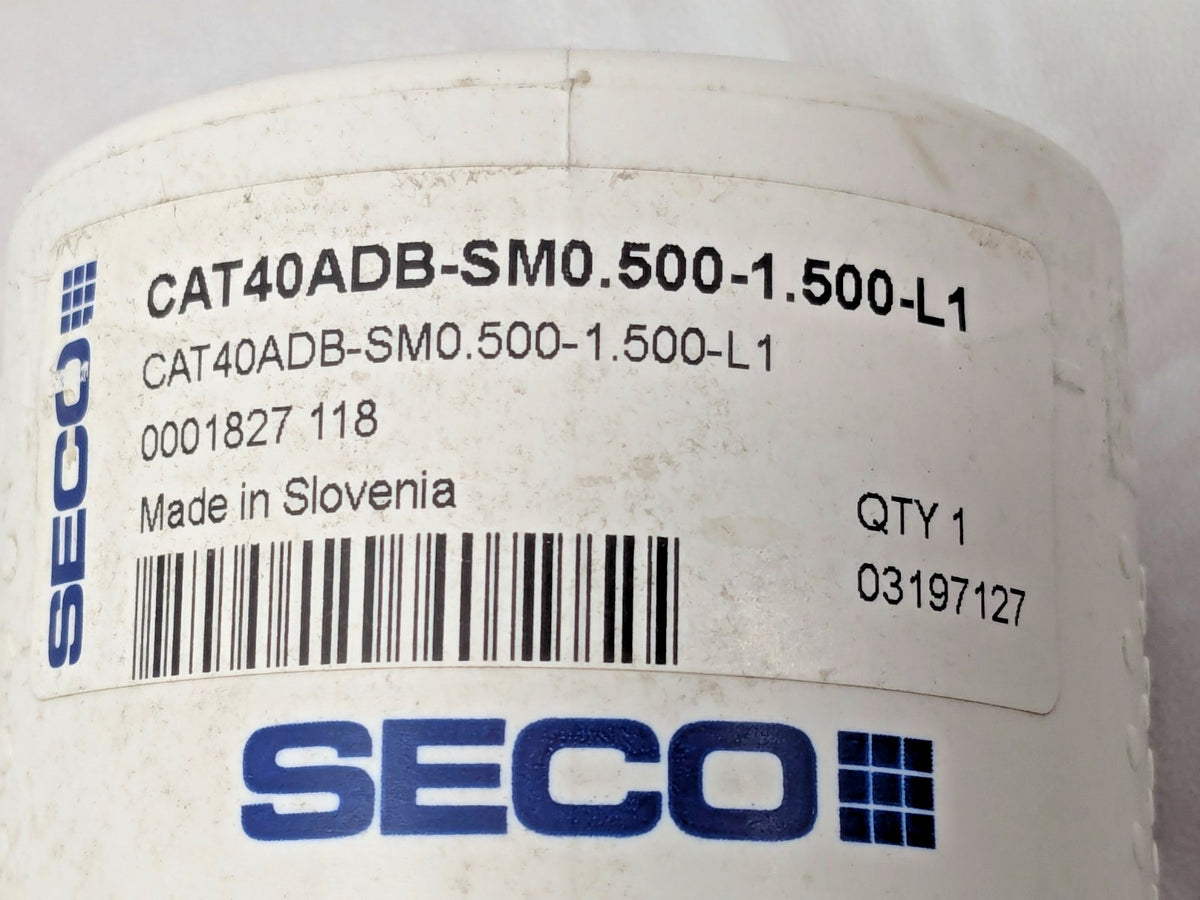 Seco Shell Mill Holder CAT40 Taper Shank 0.5" Pilot 03197127