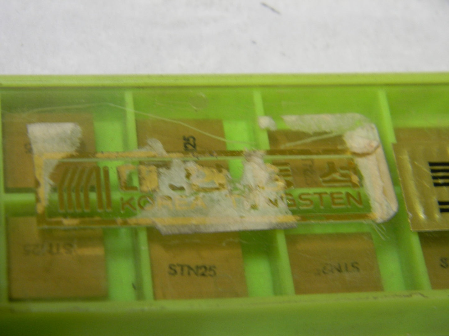 Korea Tungsten Co Carbide Turning Inserts SPC42ZR Grade-STN25 TiN Coated Qty-10