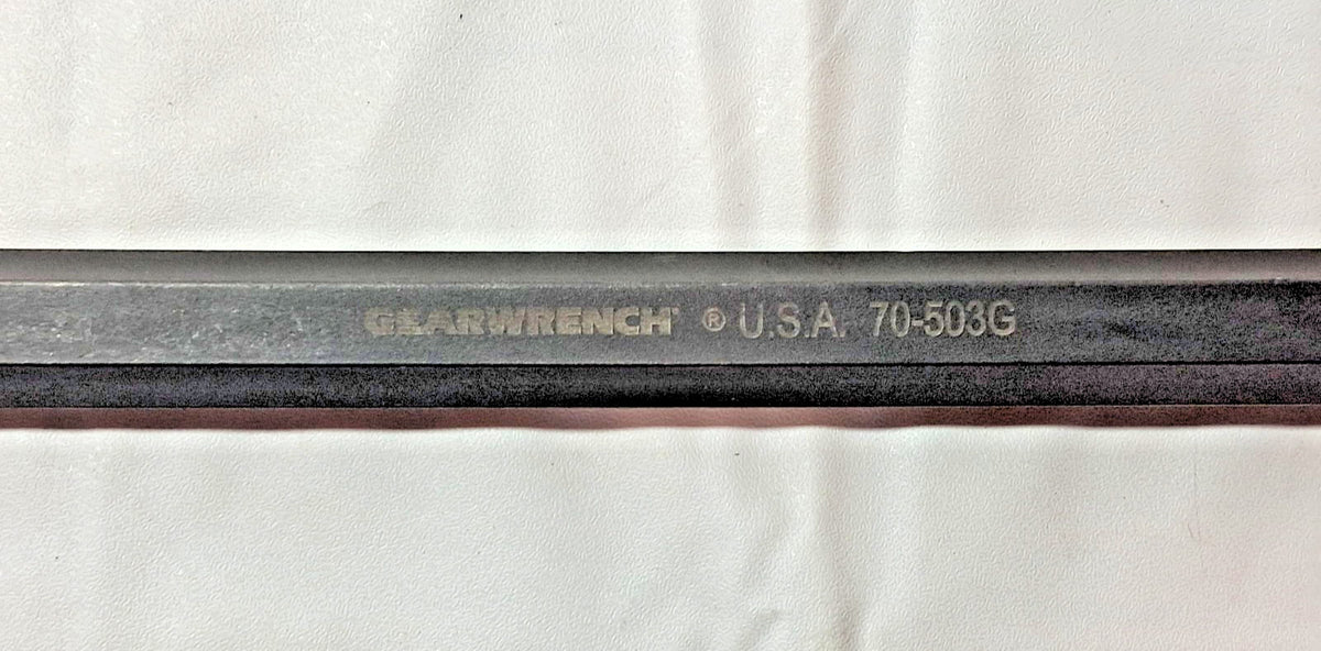 GEARWRENCH Aligning Pry Bar 16" 5/8" Tip 70-503G