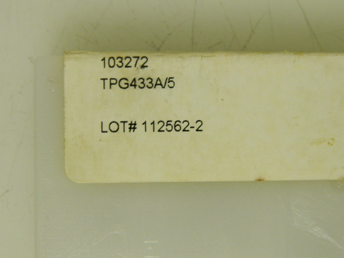 Pro-Grade Carbide Inserts 10 Pack TPG433A/5 103272
