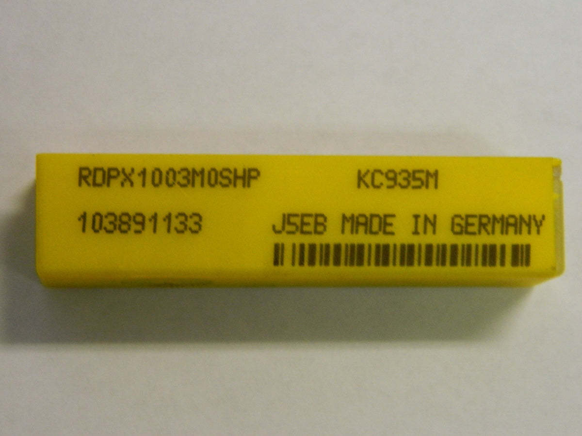 Kennametal Carbide Inserts RDPX1003M0SHP KC935M Qty. 10 103891133