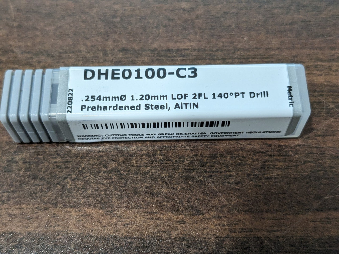 HARVEY TOOL Micro Drill Bit 10pk : #87, 140 ° Point, Solid Carbide DHE0100-C3