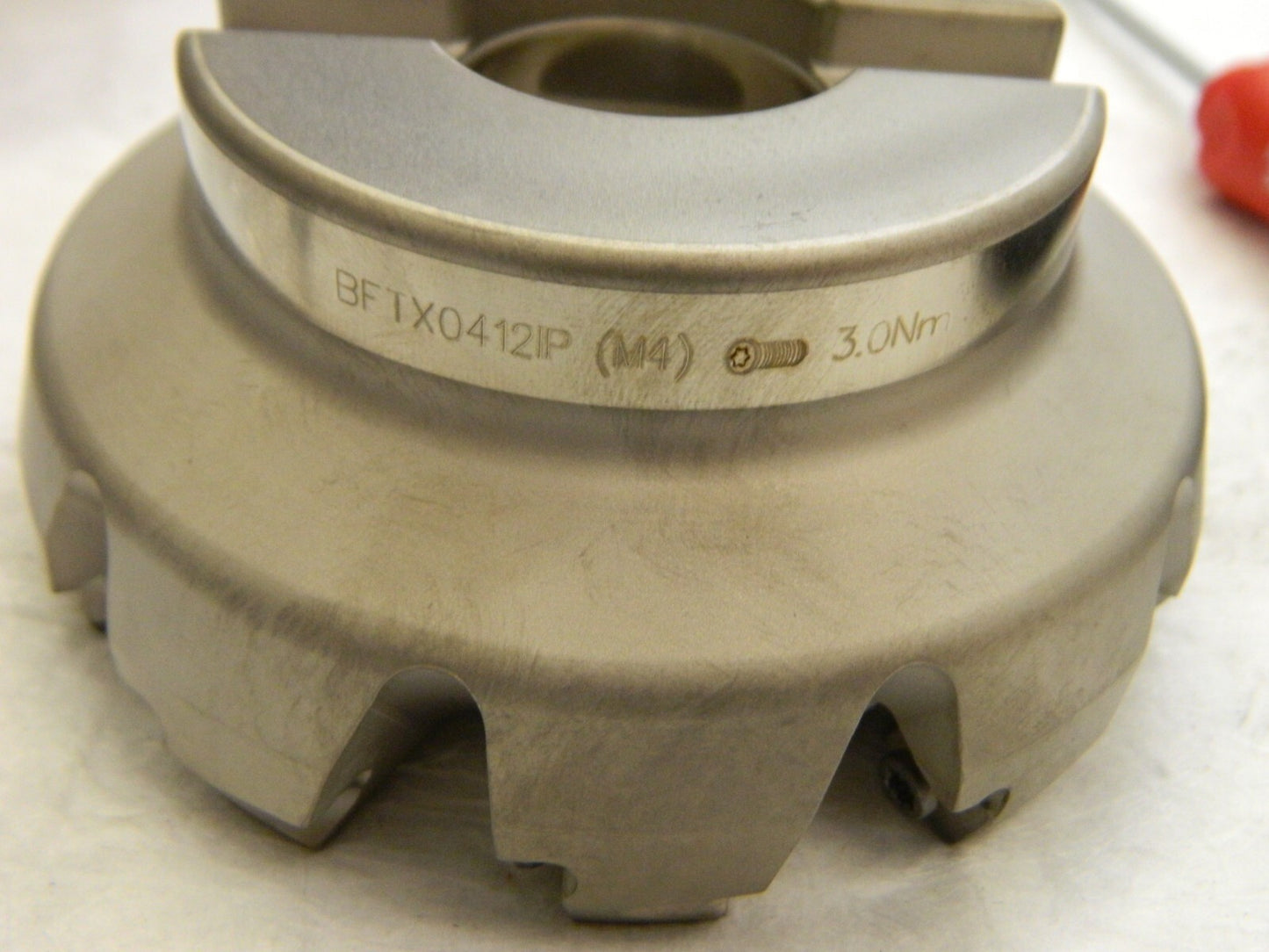 SUMITOMO 4" Cut Diam 25° Indexable Chamfer & Angle Face Mill 2200W0R