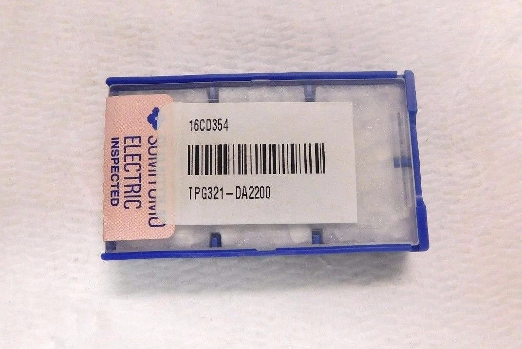 Sumitomo Polycrystalline Diamond Turning Insert TPG321 Grade DA2200 16CD354