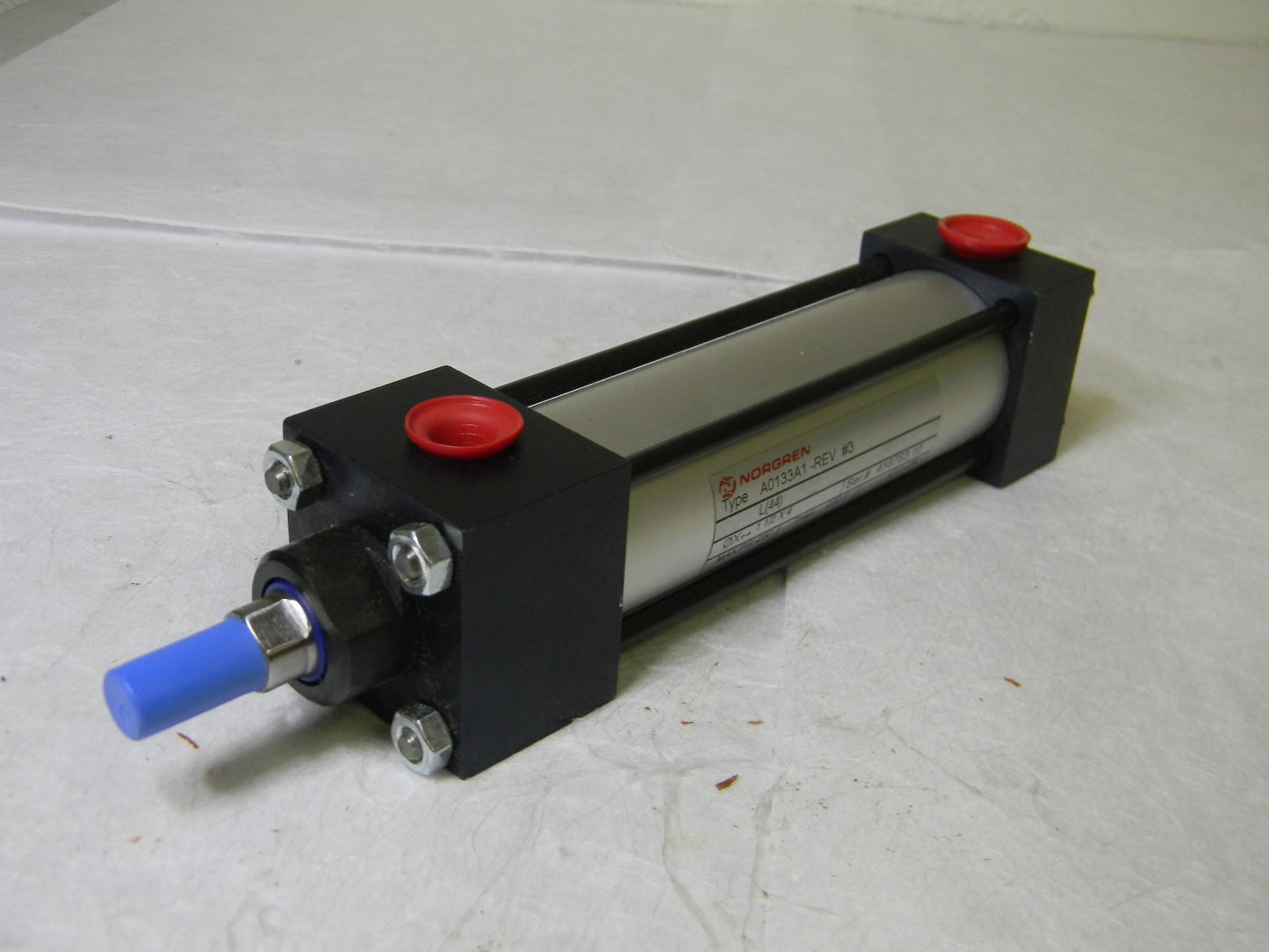 Norgren Pneumatic Aluminum Cylinder 2 Bore 3 Stroke 250 psi A0133A1-REV #3