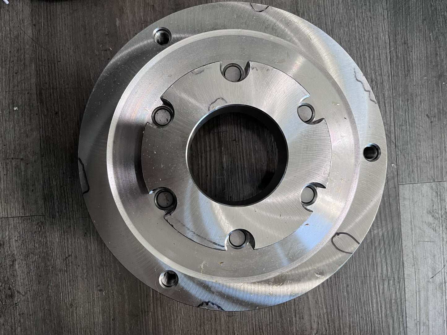 8245-250-6 10"-6 Adapter Plates For Lathe Chuck - CAMLOCK